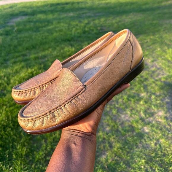 SAS Simplify Tripad Comfort Everyday Loafers Women’s Size 11‎ Metallic Gold - Picture 11 of 16